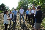 Skupaj smo razpredali tudi o trajnih reitvah za ohranjanje travnikov (foto: G. Domanjko)