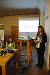 Sonja Škornik iz FNM je predstavila rezultate popisov travniških habitatnih tipov Nataša Krpič